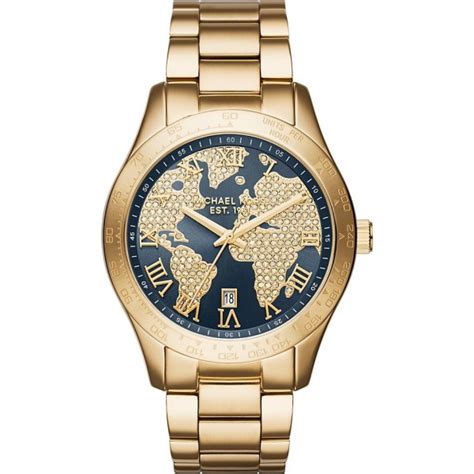 michael kors damenuhr mk6243 chronograph layton|Michael Kors Layton Blue Crystal Pave Dial Ladies Watch MK6243.